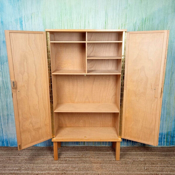 Schrank, Buche, Nussbaumfurniert – Bild 3